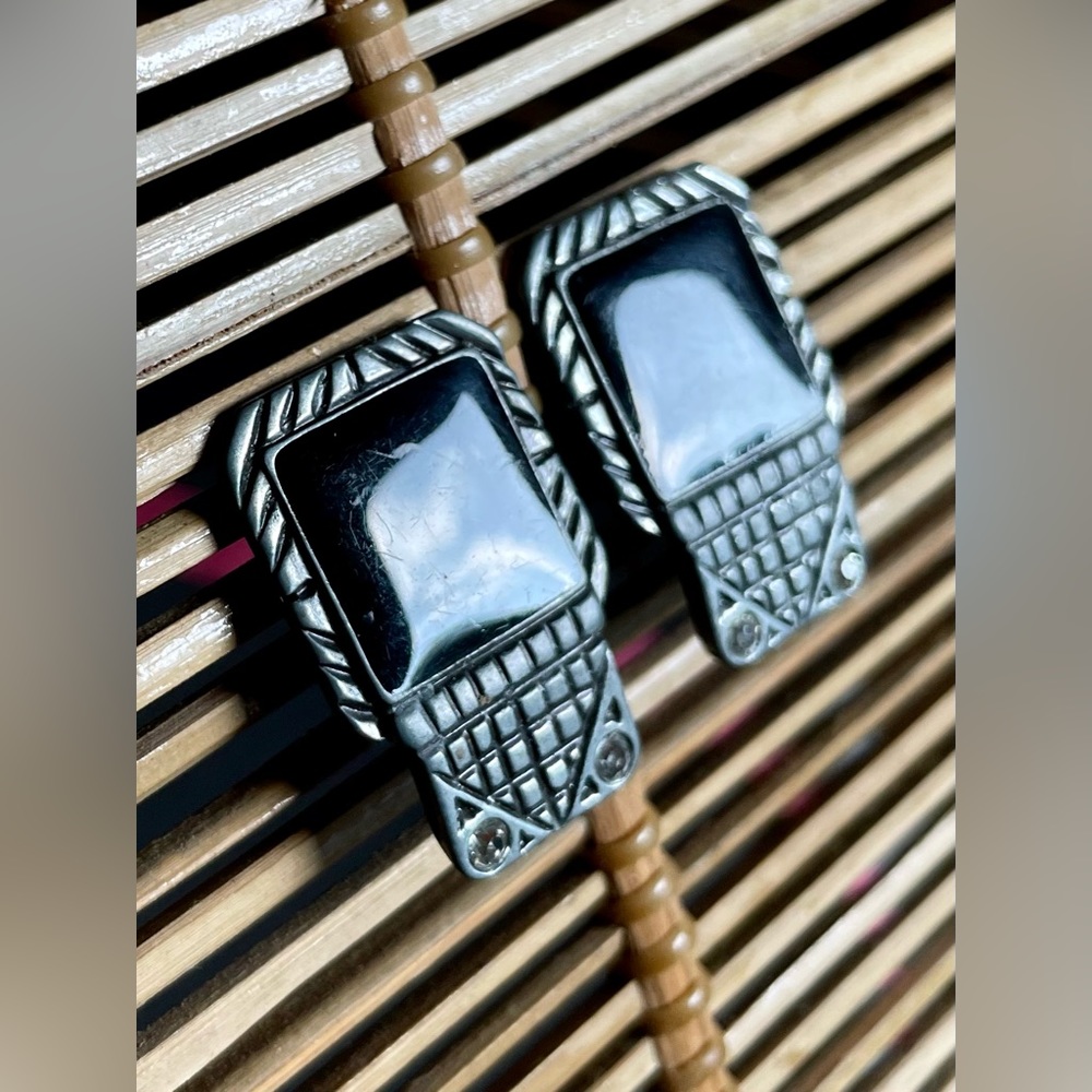 Vintage clip on earrings